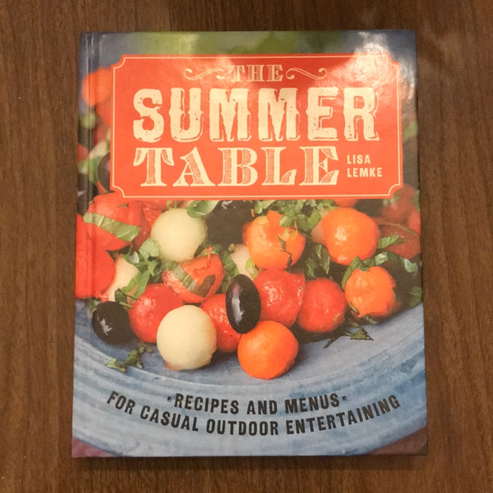 Cookbook | The Summer Table by Lisa Lemke